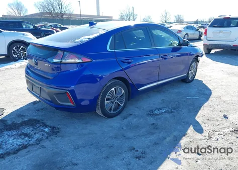 2021 Hyundai Ioniq Plug-In Hybrid Sel from USA, damaged, VIN KMHC75LD9MU261478